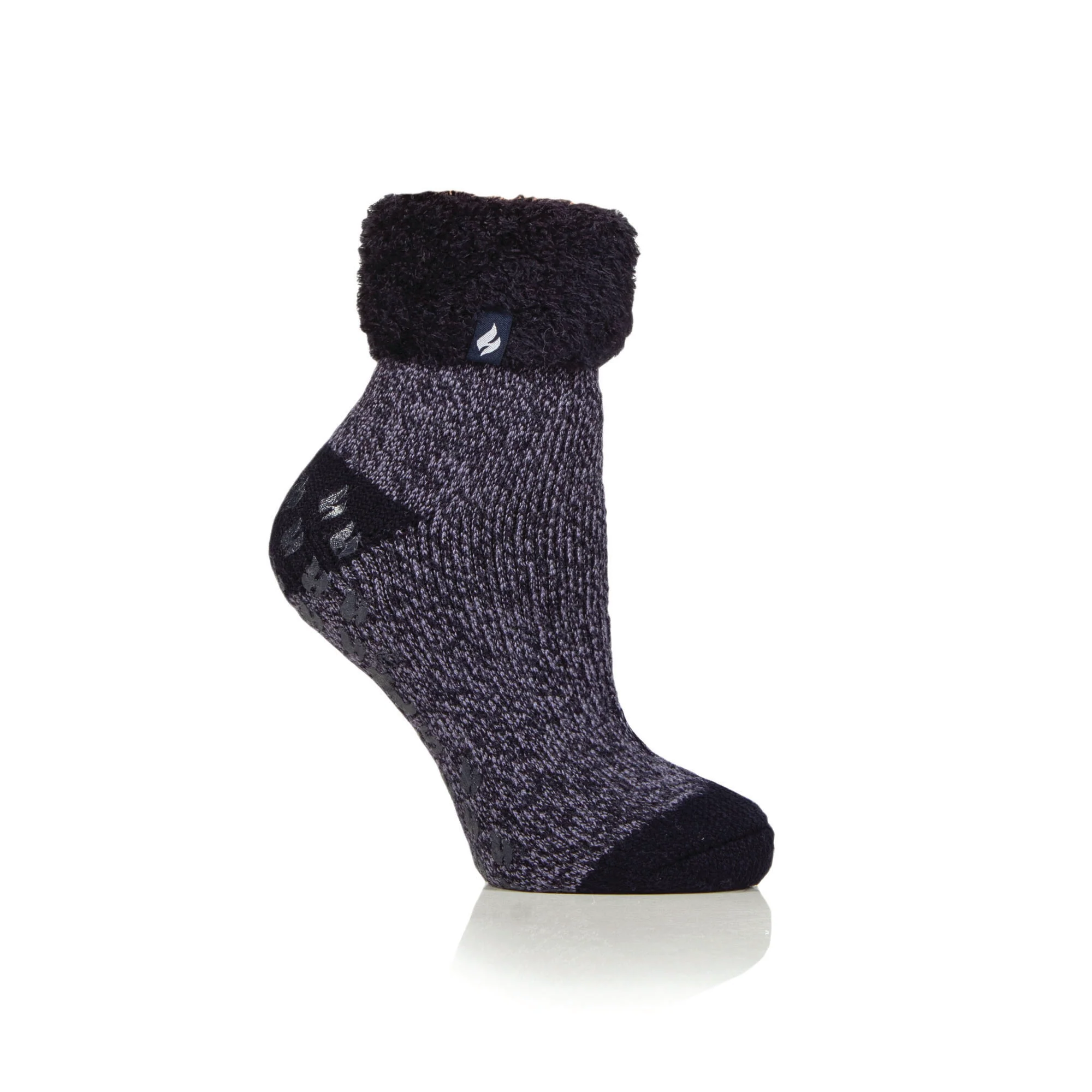 Soft Top Turnover Slipper Socks